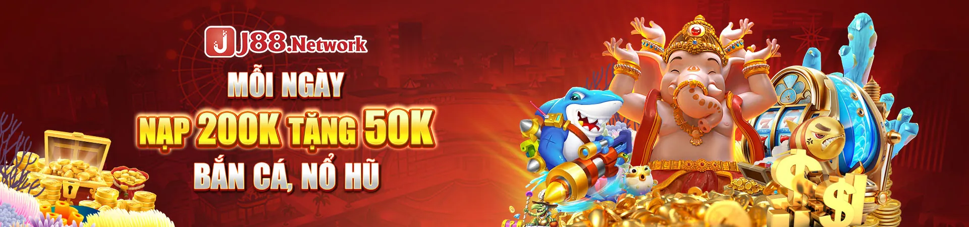 Hình ảnh chính Nổ Hũ M88 Nhà Cái, với các biểu tượng slot game và jackpot khủng